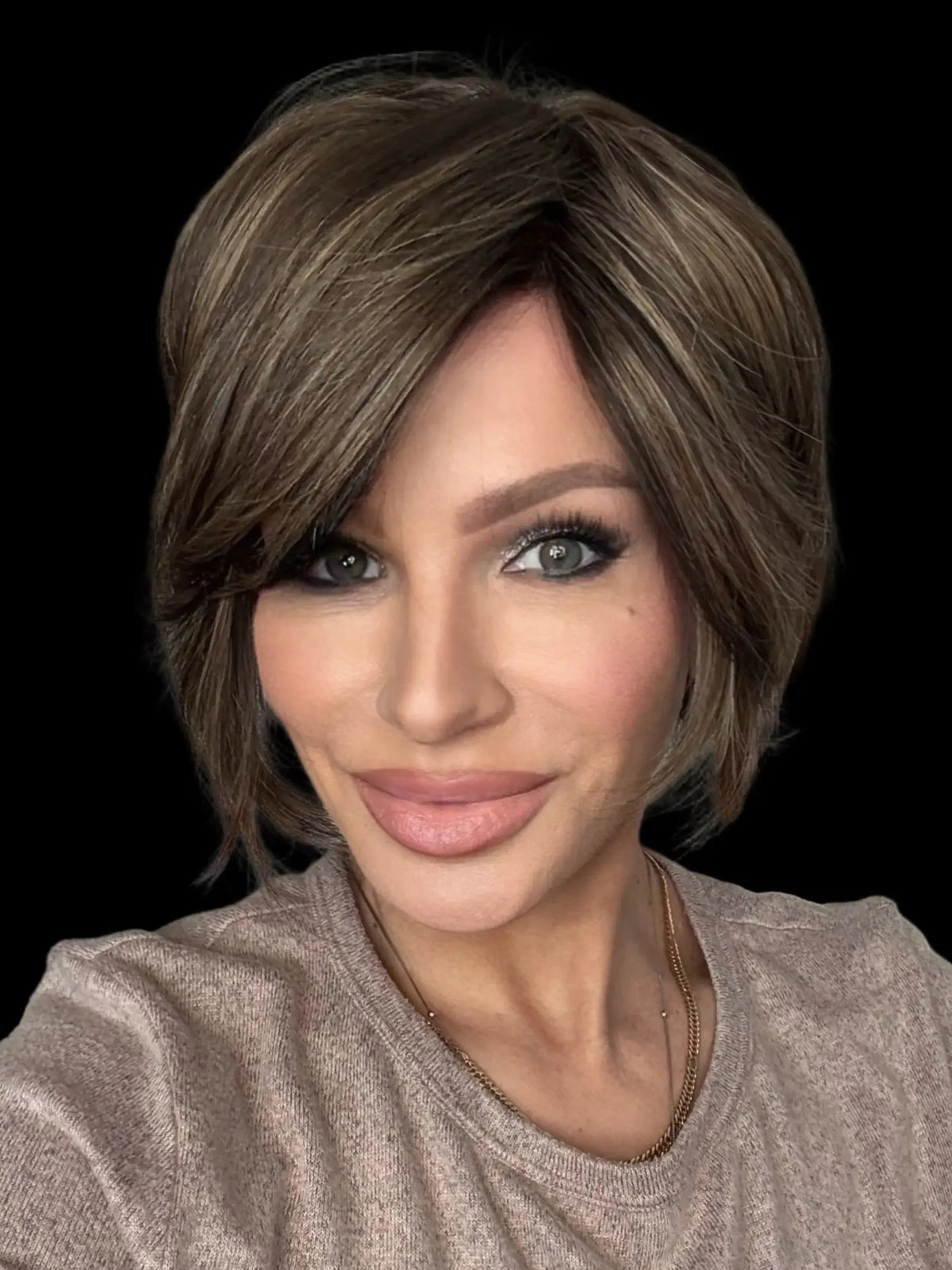 Carmi - Synthetic Lace-Front Glue-Free Wig Martini Wigs