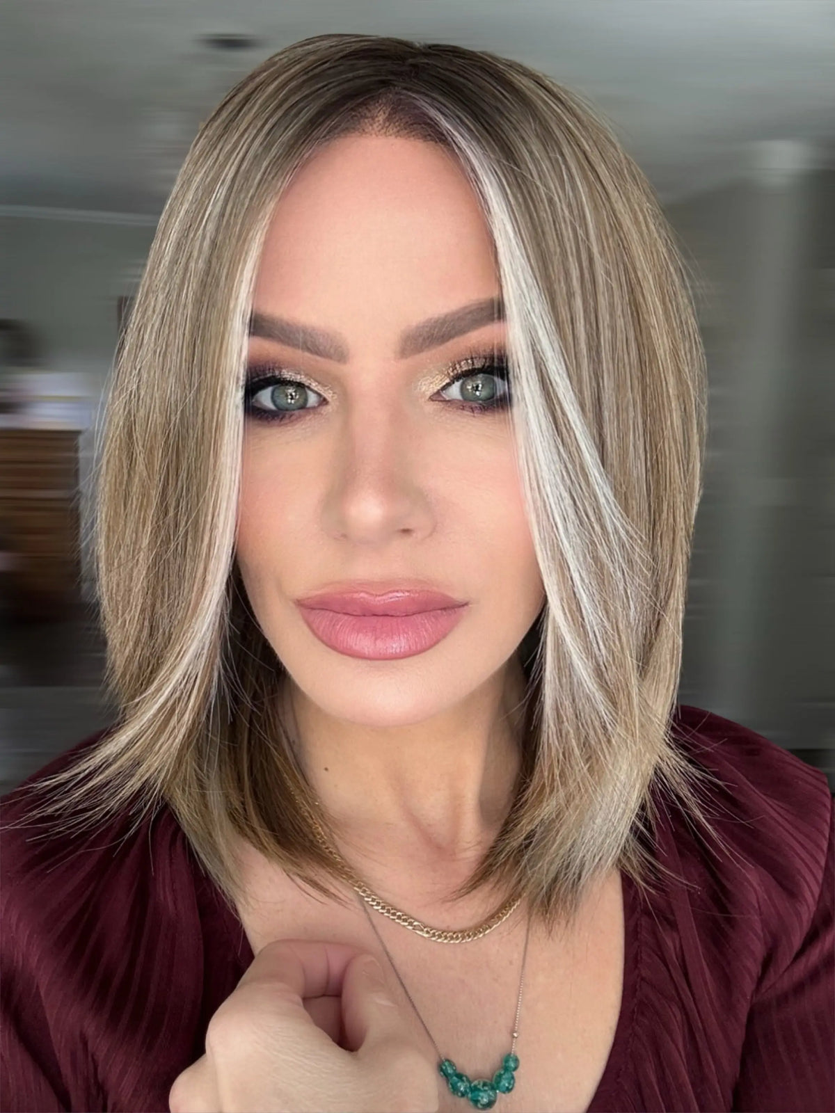 Karen Synthetic lace-front glue-less wig Martini Wigs
