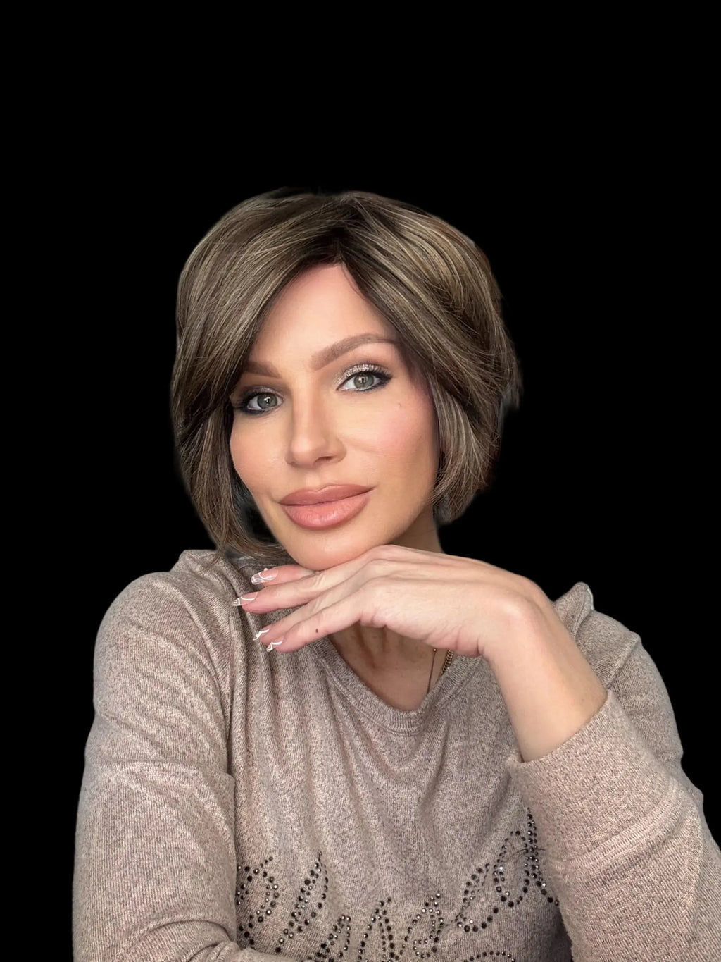 Carmi - Synthetic Lace-Front Glue-Free Wig Martini Wigs