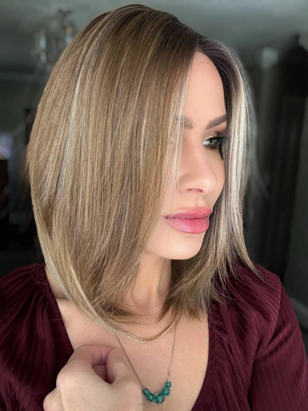 Karen Synthetic lace-front glue-less wig Martini Wigs