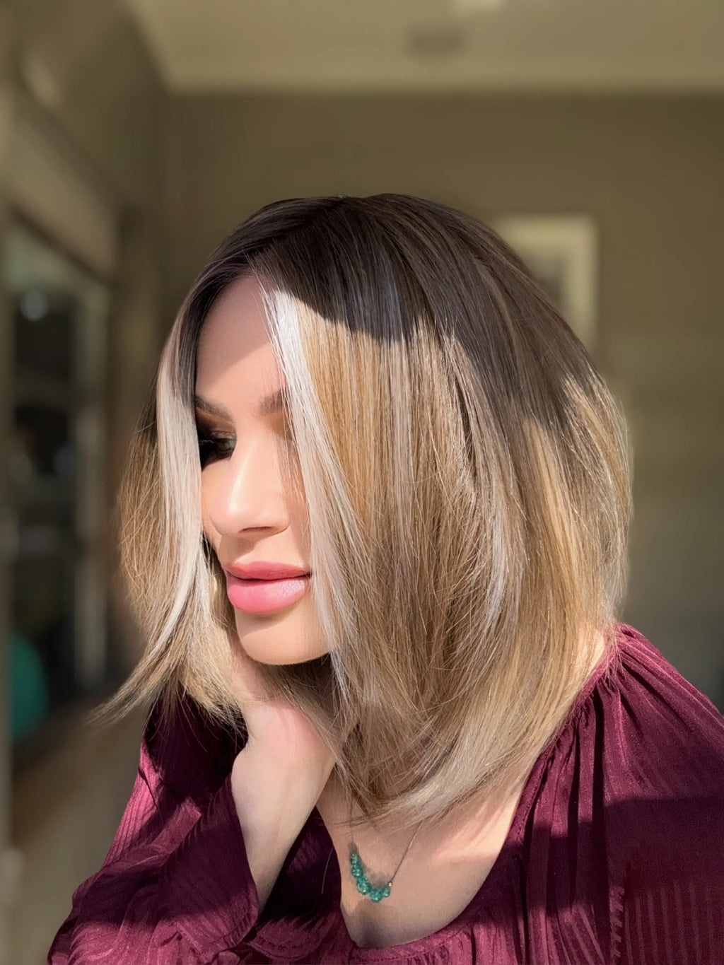 Karen Synthetic lace-front glue-less wig Martini Wigs