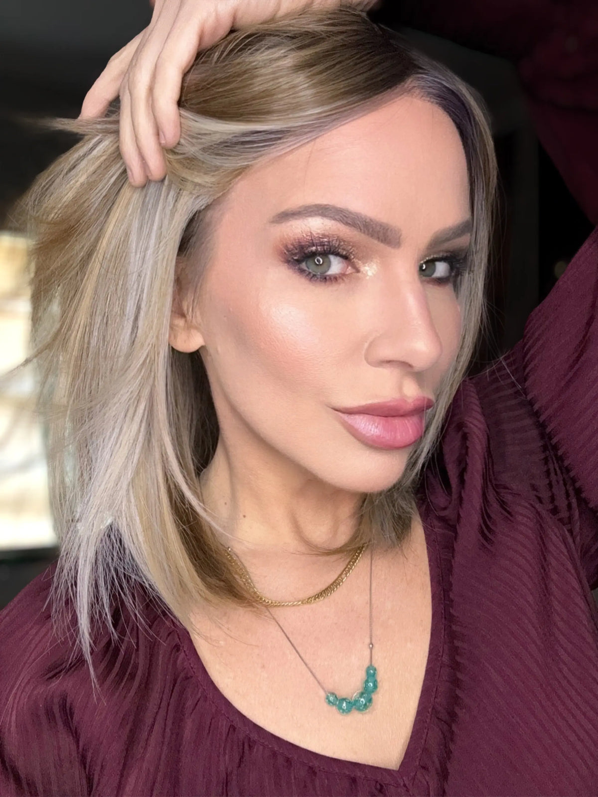 Karen Synthetic lace-front glue-less wig Martini Wigs
