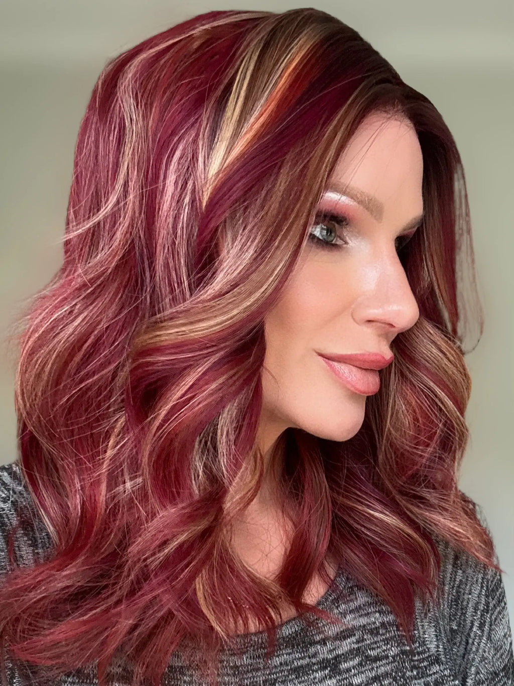 Francine Synthetic lace-front glue-less wig Martini Wigs