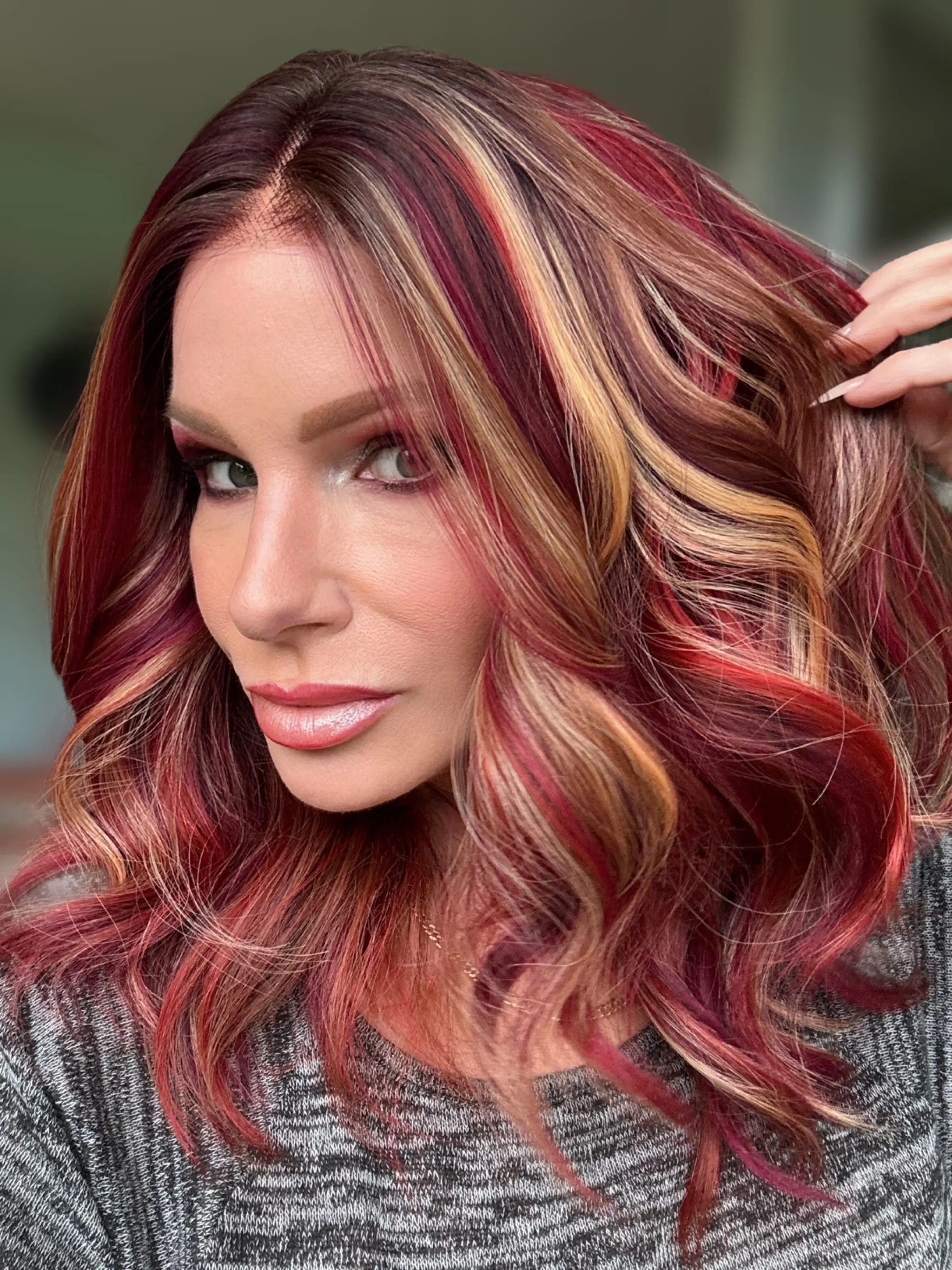 Francine Synthetic lace-front glue-less wig Martini Wigs