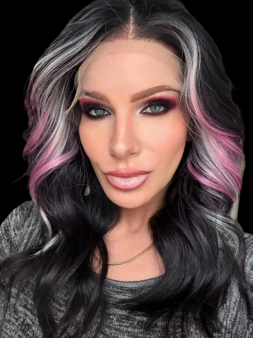 Black Swan Ready to Ship Synthetic Lace-Front Glueless Wig Martini Wigs