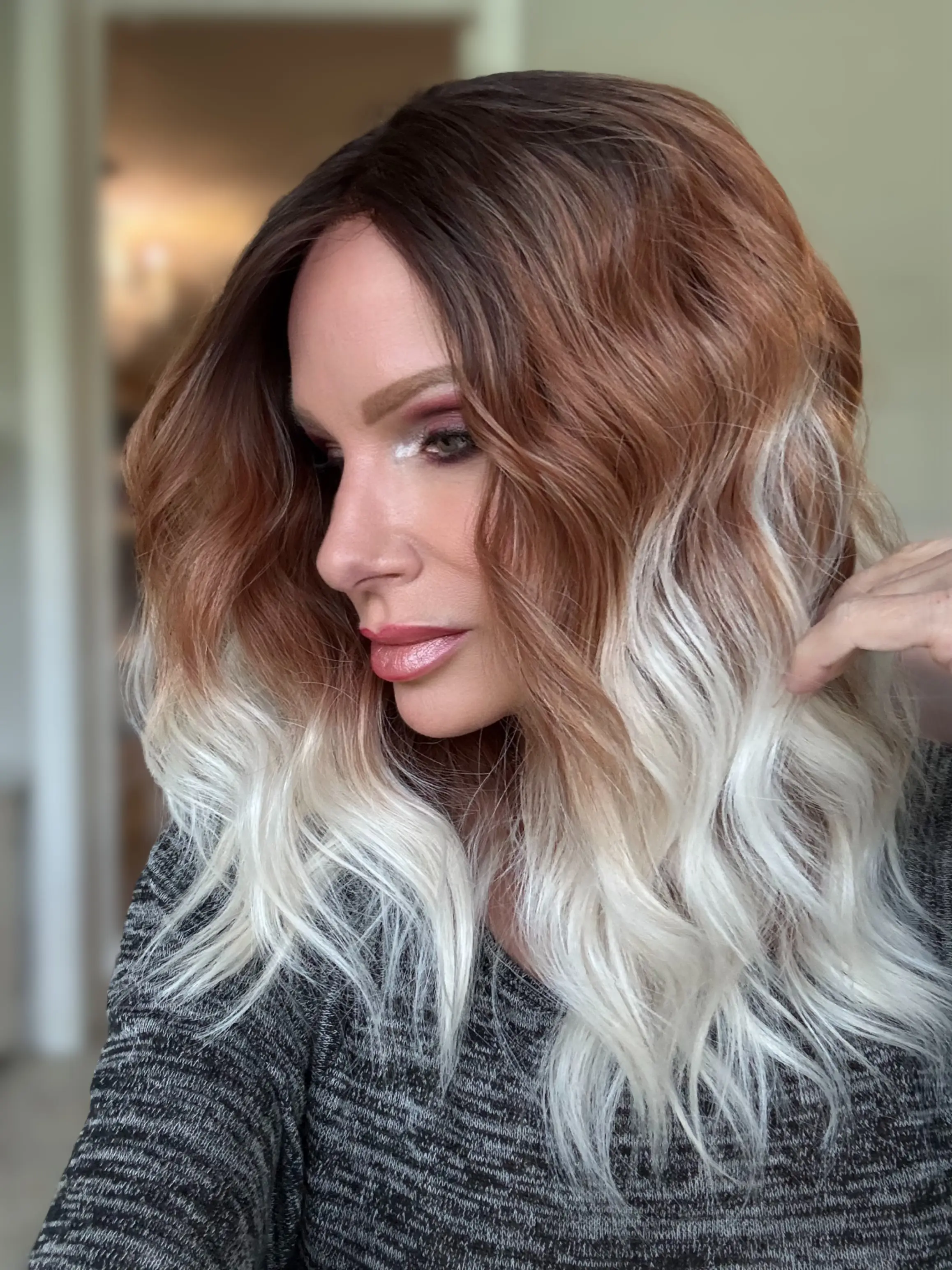 Italian Caffe’ Cap Size Martini Wigs