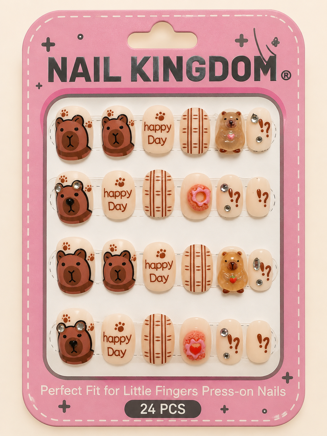 Happy Bear Day Press-On Nails